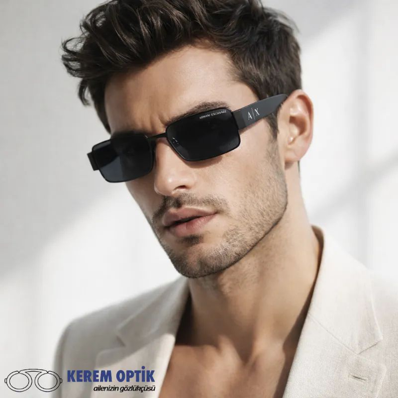 ARMANI EXCHANGE ERKEK METAL G�NE� G�ZL��� AX2052S 600087