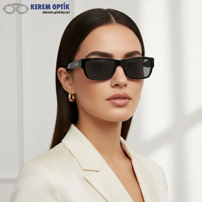 CALD�N� KADIN RETRO KEM�K POLAR�ZE G�NE� G�ZL��� CS007 C2