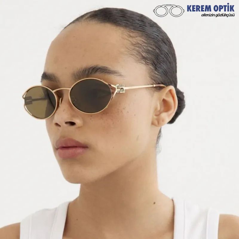 MIU MIU KADIN METAL G�NE� G�ZL��� MU52YS ZVN80Q