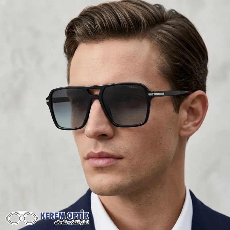 PRADA ERKEK KEM�K G�NE� G�ZL��� PR20YS 1AB06T