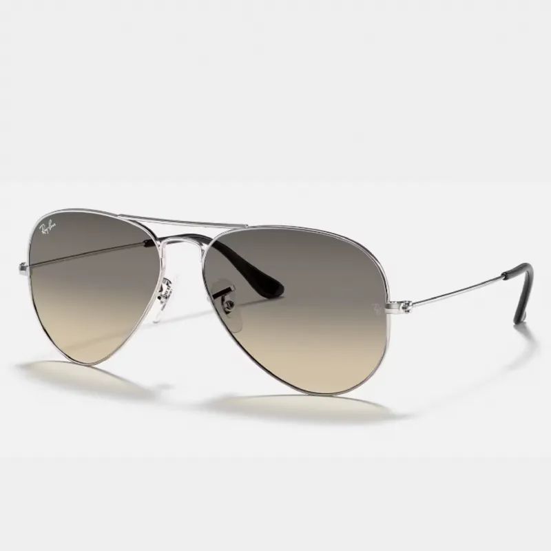 RAY-BAN AVIATOR GRADIENT UNISEX METAL GNE GZL RB3025 003/32