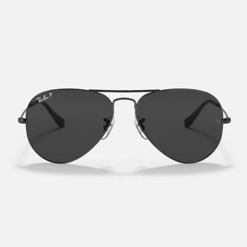 RAY-BAN AVIATOR CLASSIC UNISEX POLARZE METAL GNE GZL RB3025 002/48