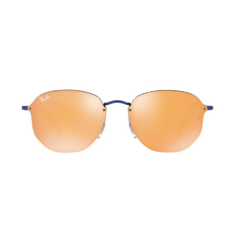 RAY-BAN-BLAZE-HEXAGONAL-UNISEX-METAL-GUNES-GOZLUGU-RB3579N-9038-7J