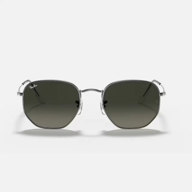 RAY-BAN-HEXAGONAL-UNISEX-METAL-GUNES-GOZLUGU-RB3548-004-71