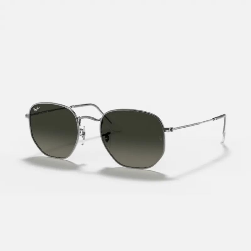 RAY-BAN-HEXAGONAL-UNISEX-METAL-GUNES-GOZLUGU-RB3548-004-71