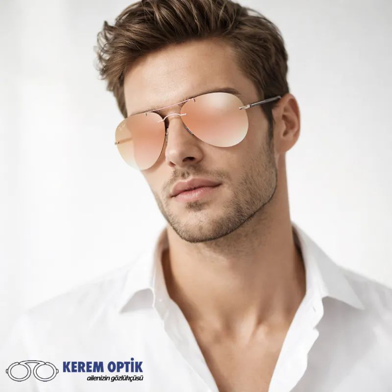 RAY-BAN UNISEX METAL G�NE� G�ZL��� RB8058 159/B9