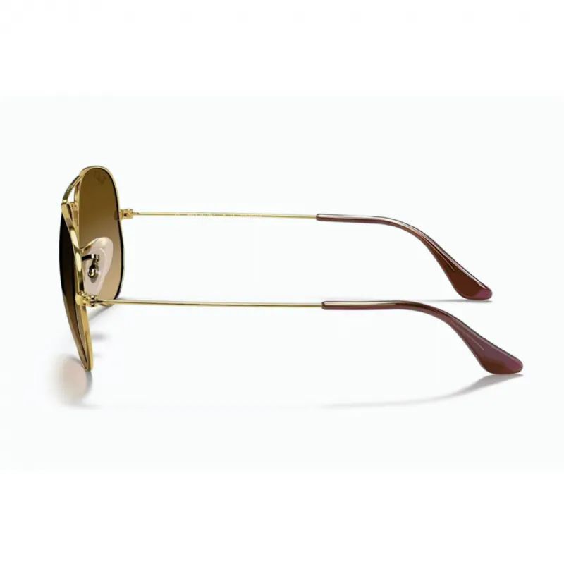 RAY-BAN AVIATOR GRADIENT METAL UNSEX GNE GZL RB3025 001/58