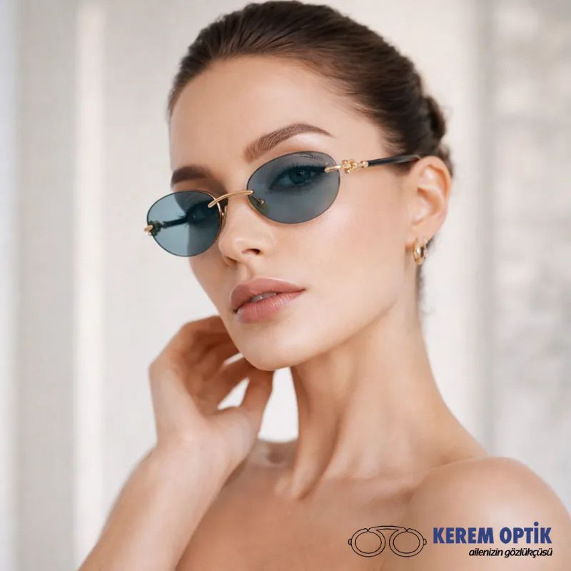 TIFFANY&CO. KADIN METAL G�NE� G�ZL��� TF3104D 602180